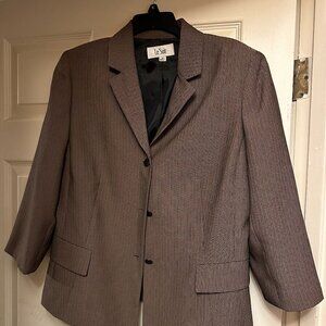 Brown  Suit Jacket